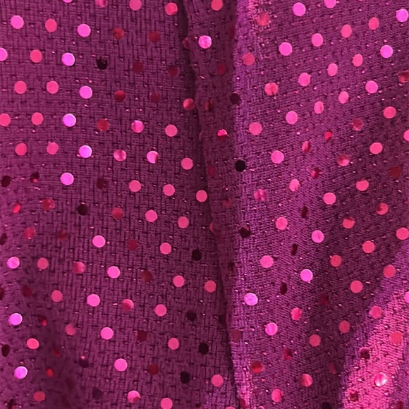 JM Studio by John Meyer Fuchsia Sequin Blazer Jacket Sz M Women’s NWT MSRP $139 - Picture 11 of 13